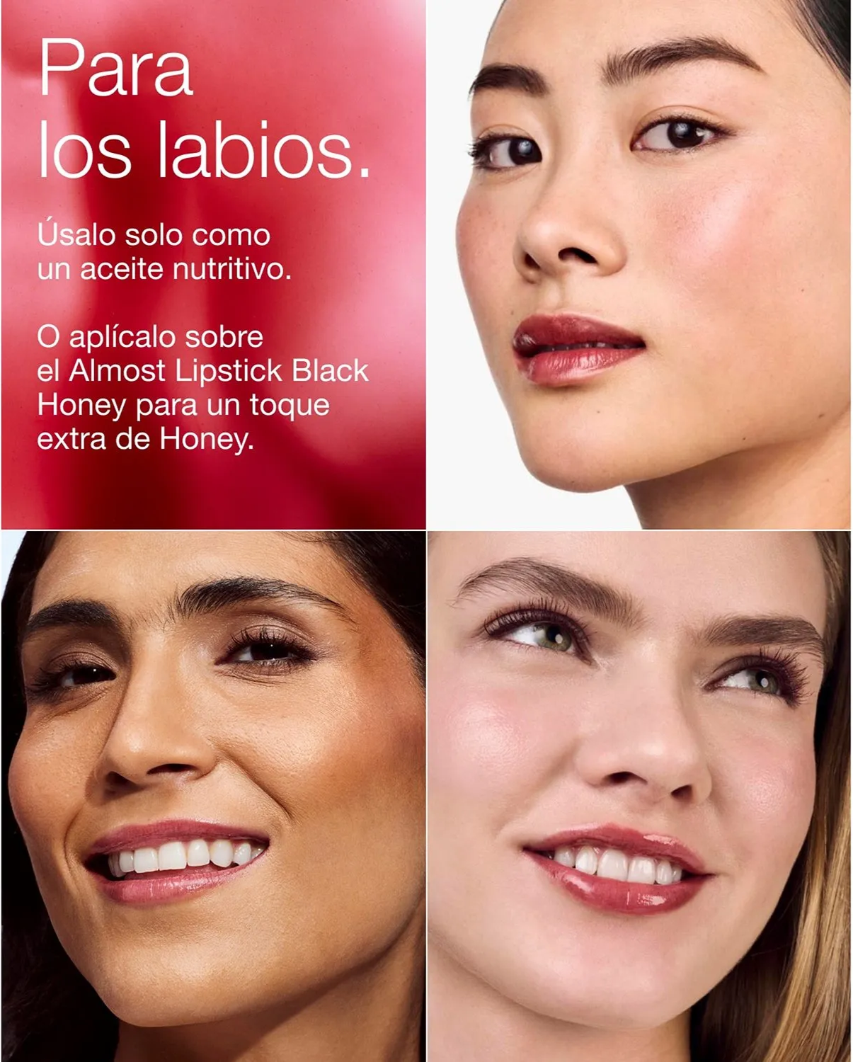 CLINIQUE POP LIP & CHEEK OIL BLACK HONEY