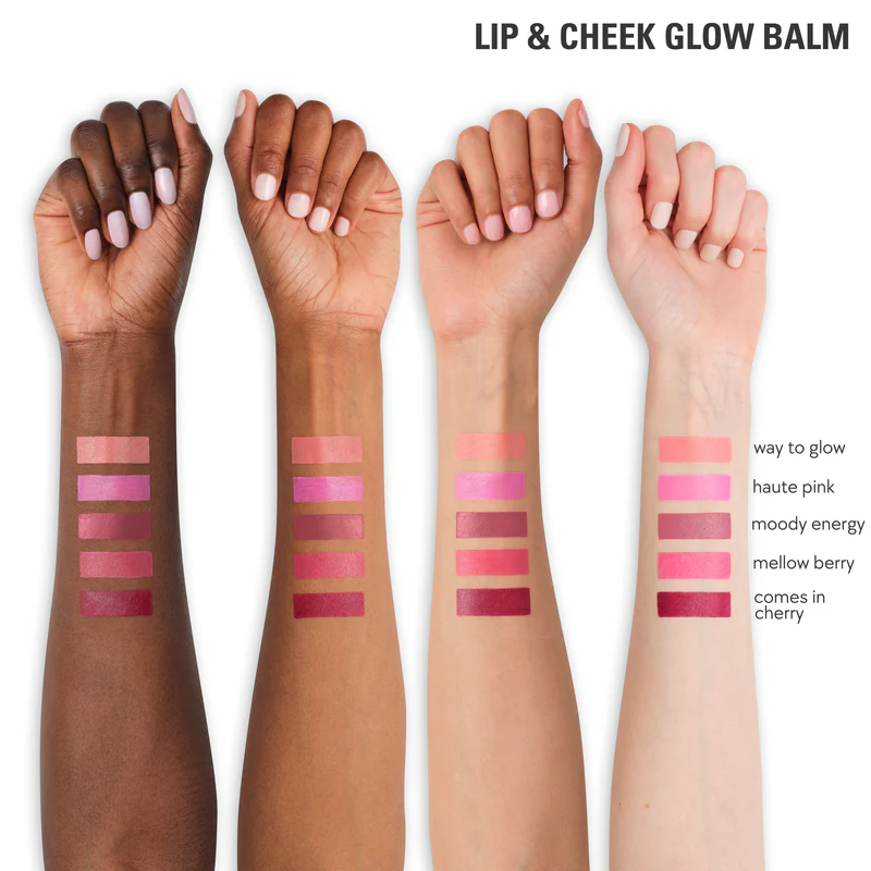 KYLIE COSMETICS LIP & CHEEK GLOW BALM - HAUTE PINK