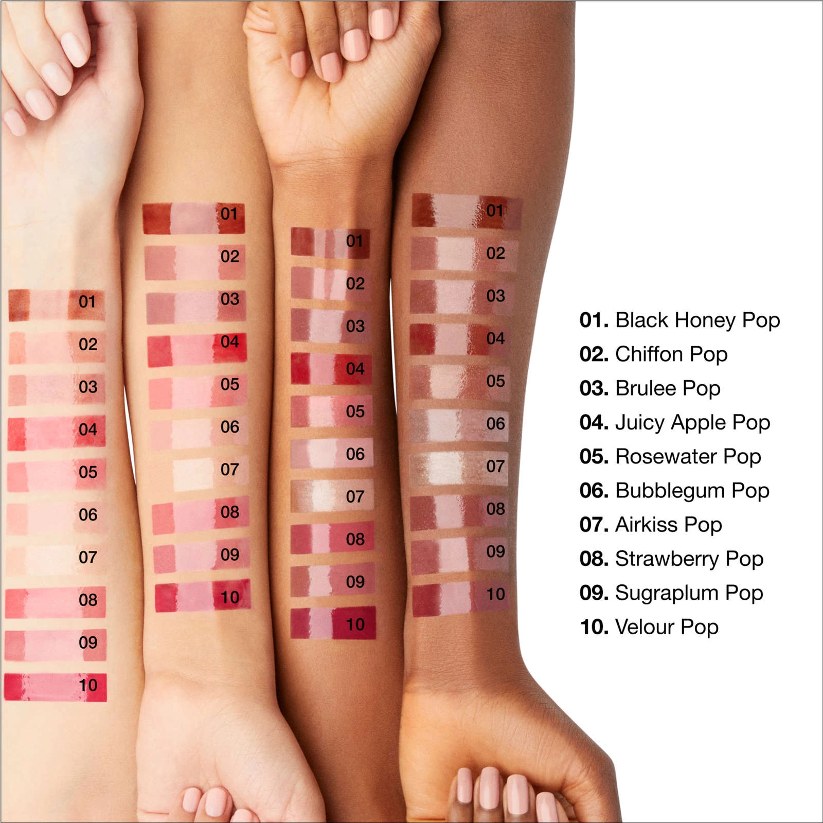 CLINIQUE POP PLUSH LIP GLOSS - 05 ROSEWATER