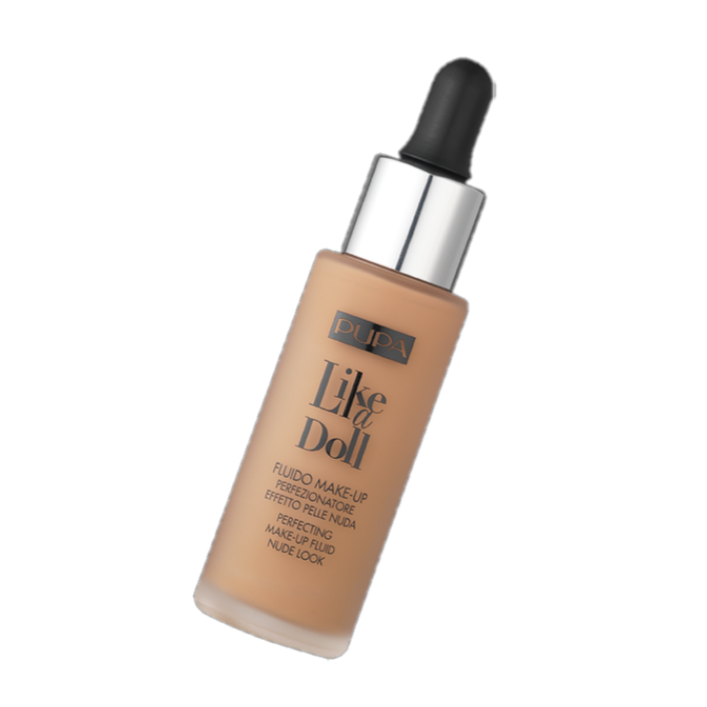 PUPA LIKE A DOLL FLUID NUDE LOOK - MEDIUM BEIGE 040