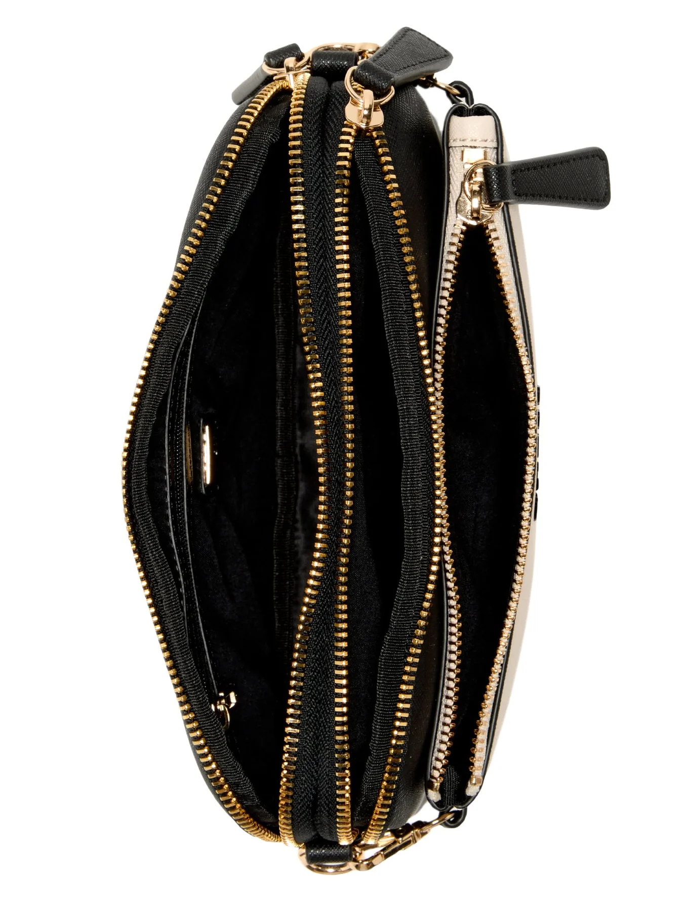 GUESS CARTERA AENGUS DUAL-ZIP CROSSBODY STONE MULTI