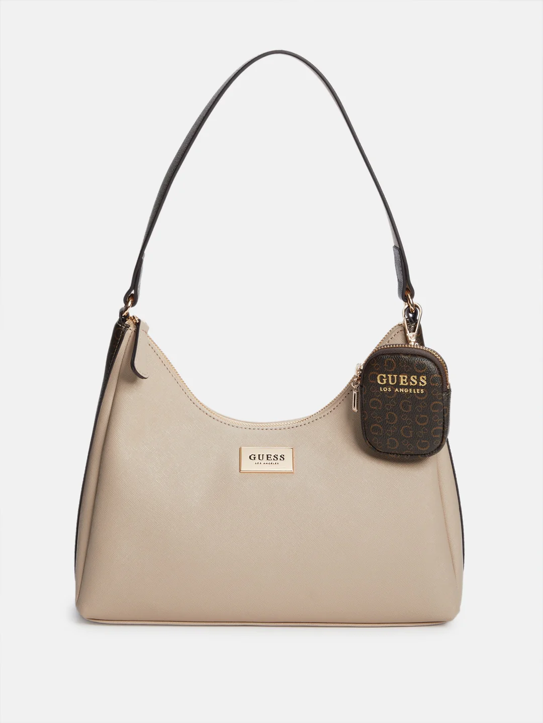 GUESS CARTERA EMERIA SHOULDER BAG BEIGE MULTI