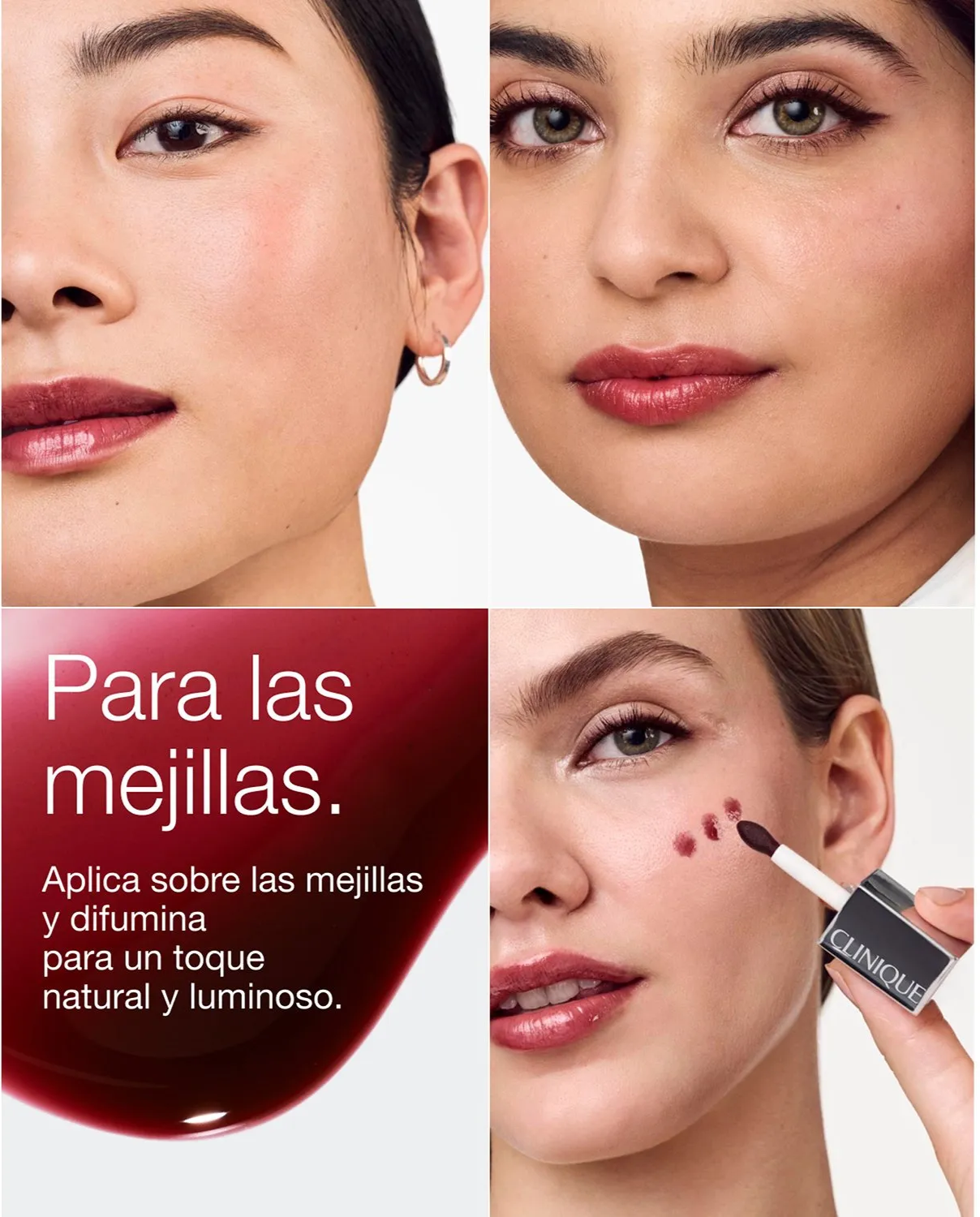 CLINIQUE POP LIP & CHEEK OIL BLACK HONEY