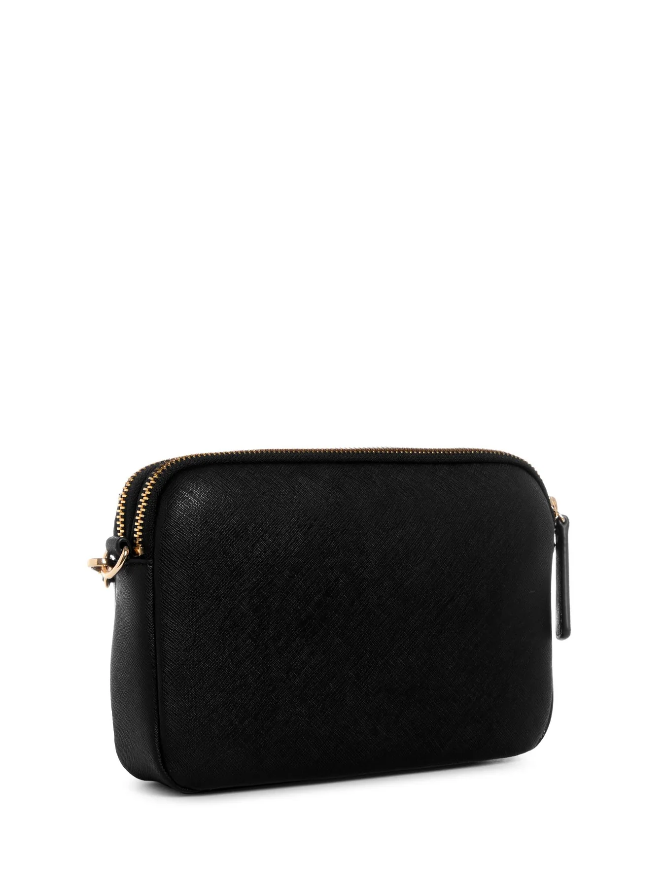 GUESS CARTERA AENGUS DUAL-ZIP CROSSBODY STONE MULTI