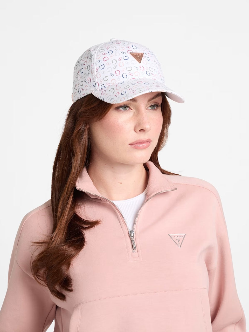 GUESS LOGO HAT RAINBOW