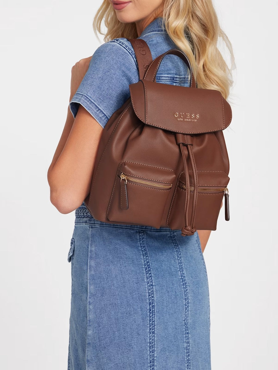 GUESS MOCHILA SPERANZA CHOCOLATE