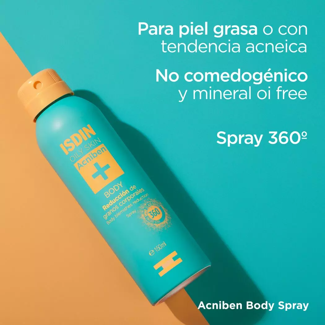 ISDIN ACNIBEN OILY SKIN BODY SPRAY 150ML