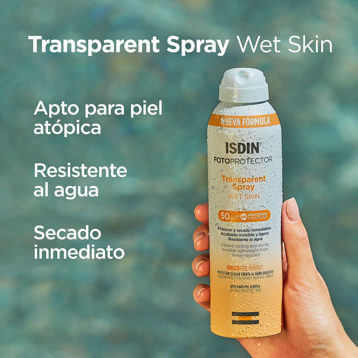 ISDIN TRANSPARENT SPRAY SPF50+