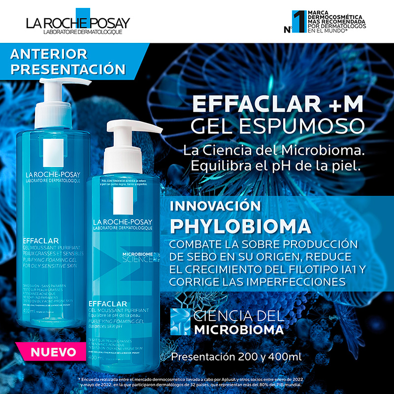 LA ROCHE POSAY EFFACLAR FOAMING GEL 400ML