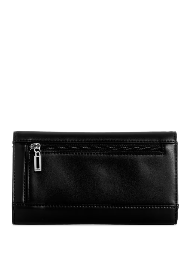 GUESS BILLETERA HALLOW LANE SLIM BLACK