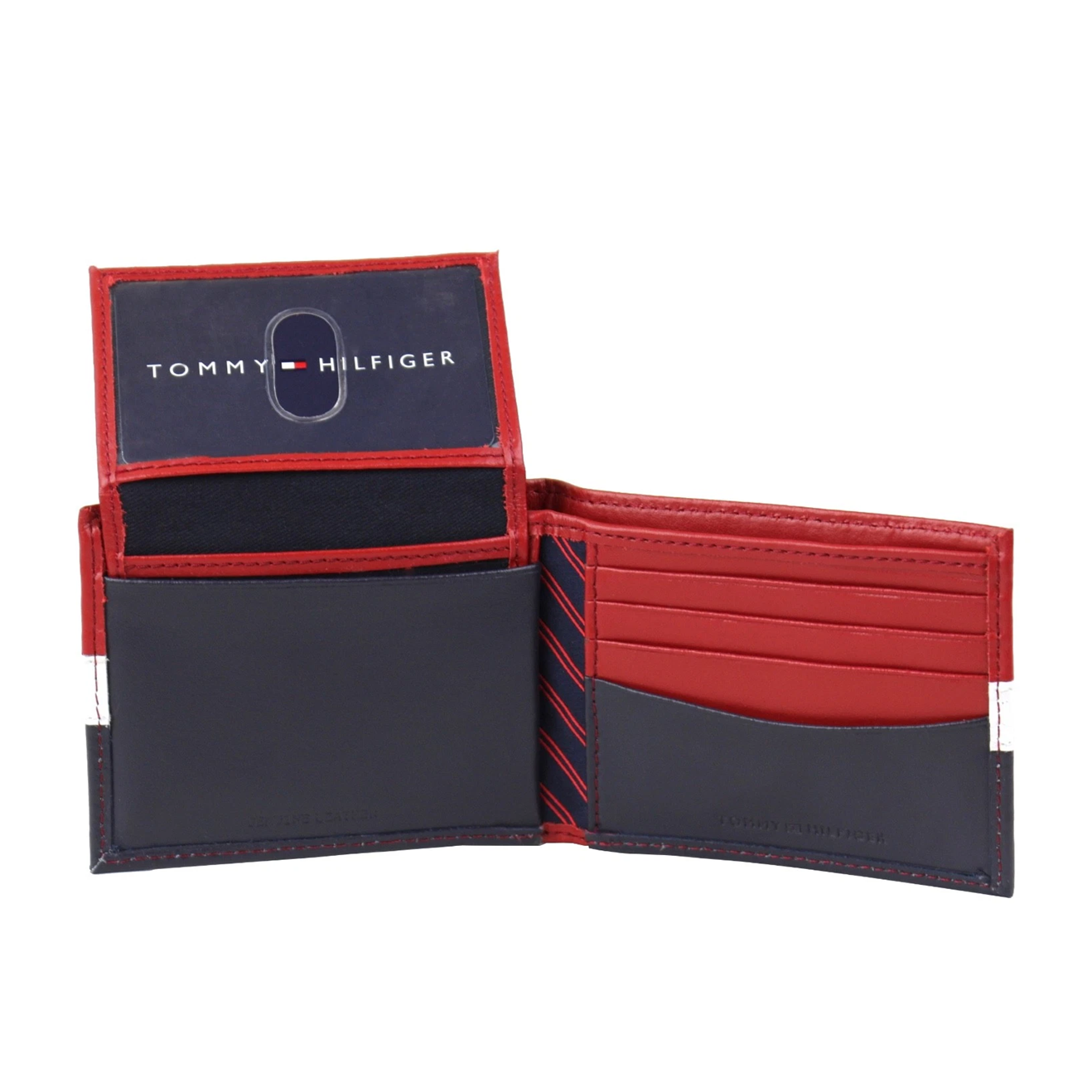 TOMMY HILFIGER BILLETERA MASCULINA RED/NAVY 31TL220053