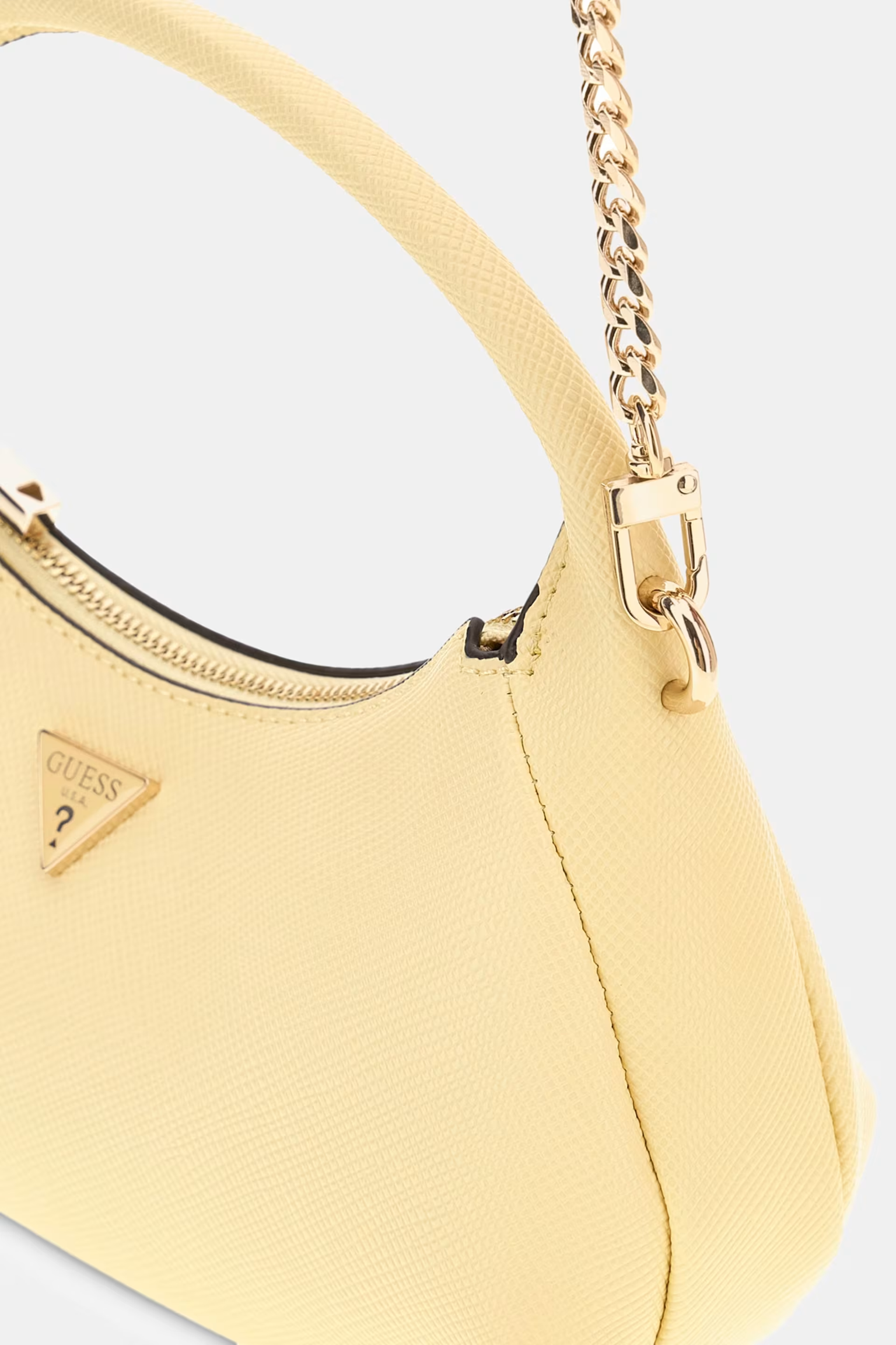 GUESS CARTERA HOBO GILDA PALE YELLOW