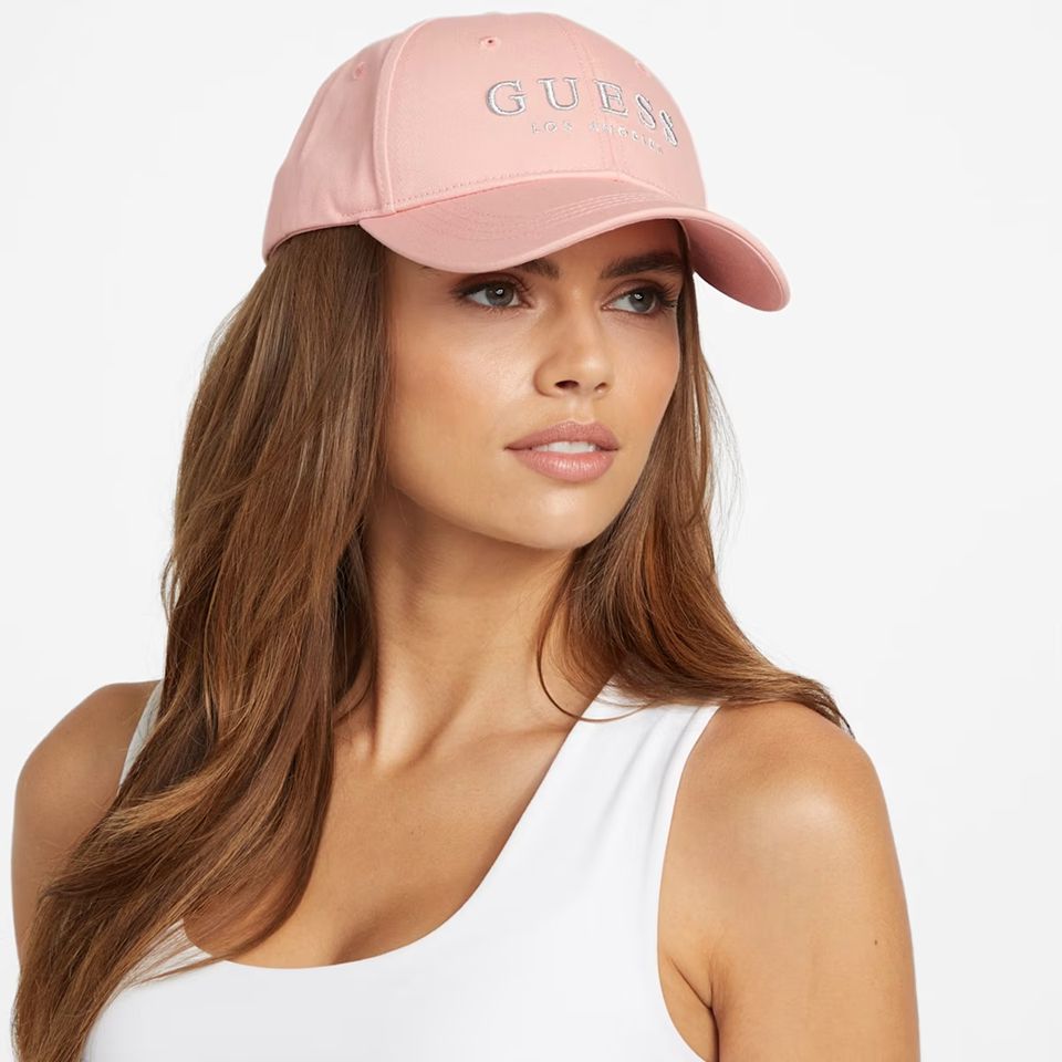 GUESS KEPI COTTON BASEBALL BLUSH