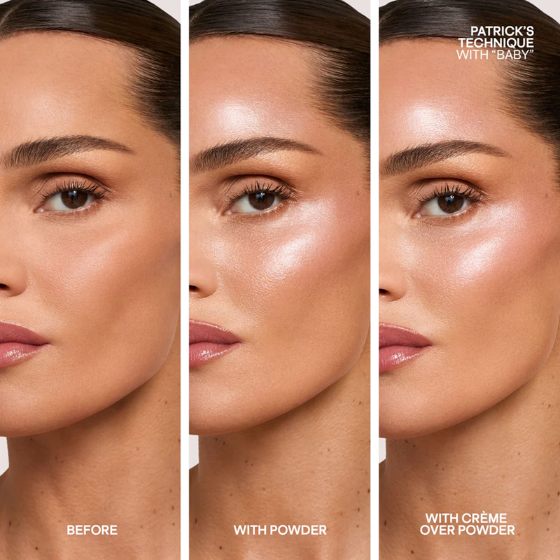 PATRICK TA CREME & POWDER HIGHLIGHTER DUO - BABY