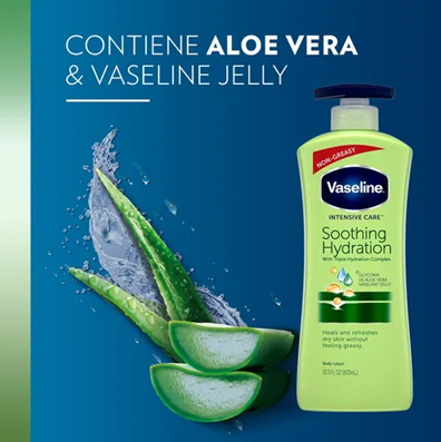 VASELINE SOOTHING HYDRATION 600ML