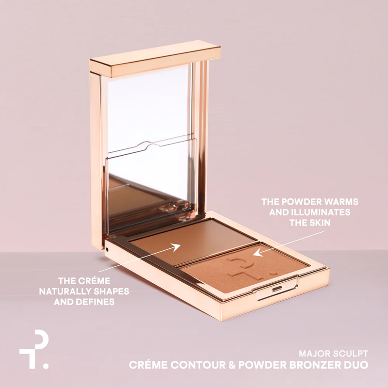 PATRICK TA CREME & POWDER BRONZER DUO - SHE&