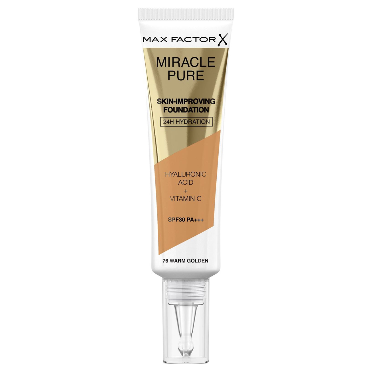 MAX FACTOR SKIN-IMPROVING FOUNDATION 76 WARM GOLDEN
