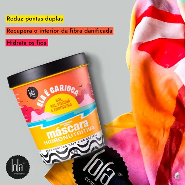 LOLA COSMETICS ELA E CARIOCA MASCARA 450GR