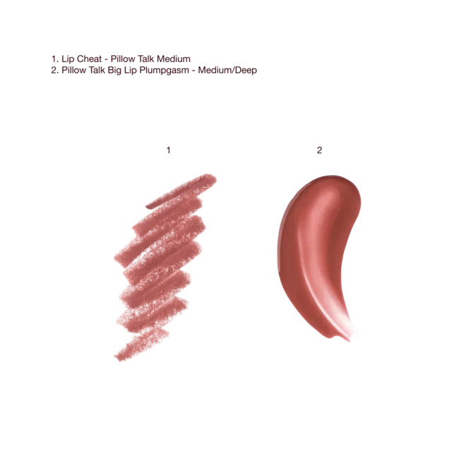 CHARLOTTE TILBURY PILLOWTALK PLUMPGASM LIP KIT