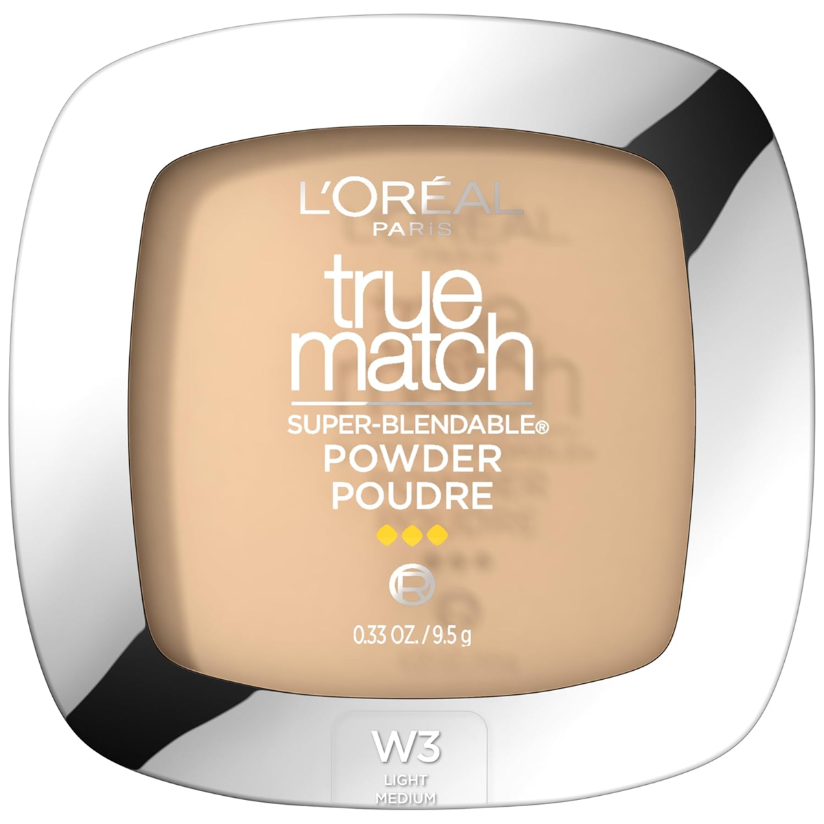 LOREAL TRUE MATCH POWDER W3 LIGHT/MEDIUM