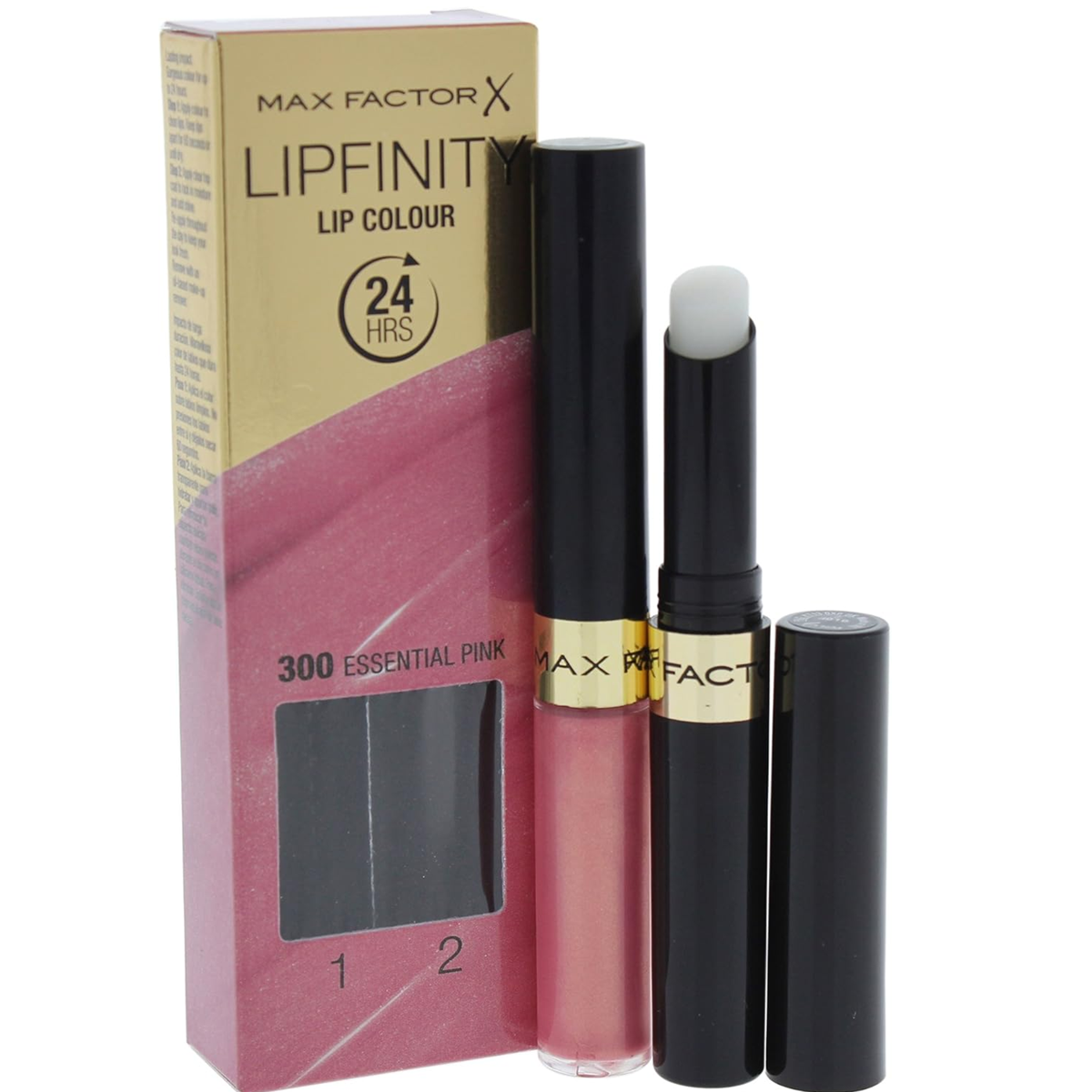 MAX FACTOR LIPFINITY COLOUR & GLOSS - ESSENTIAL PINK 300