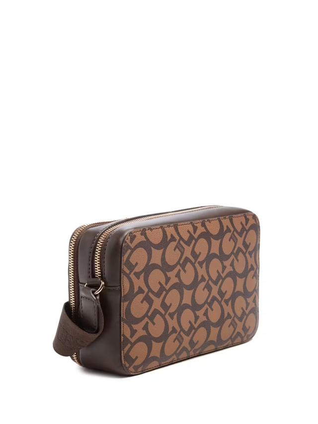 GUESS CARTERA ARTEMIS CROSSBODY MINI COCOA