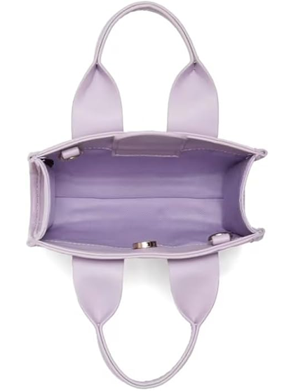 GUESS CARTERA MINI TOTE LOGO CROSSBODY LILAC