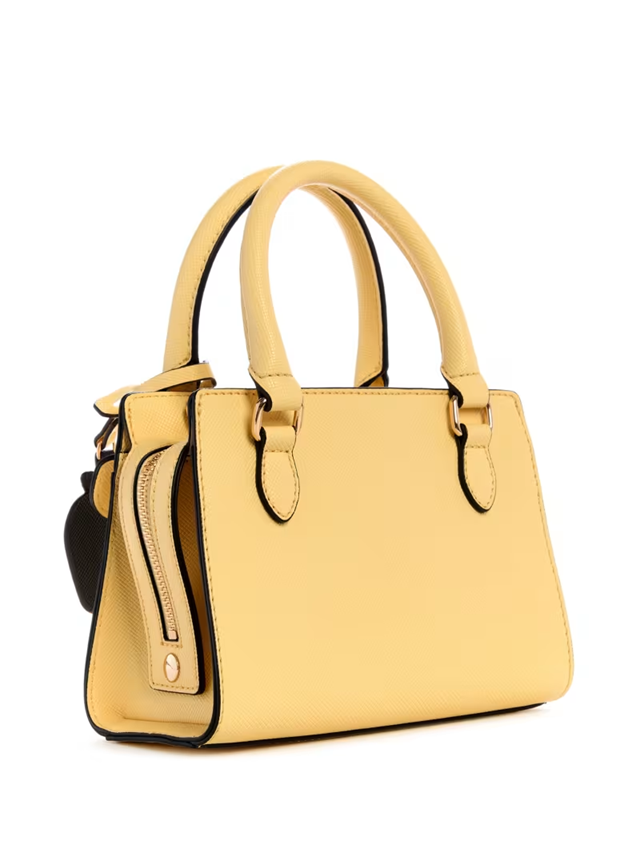 GUESS CARTERA SATCHEL MINI FERRARA BUTTER
