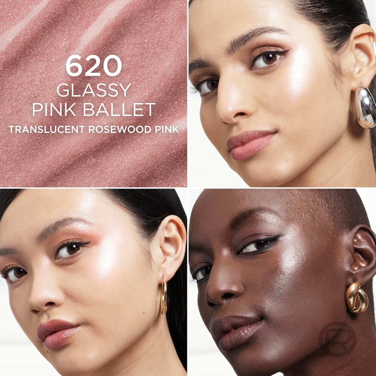 LOREAL LUMI LE GLASS HIGHLIGHTER STICK - 620 GLASSY PINK