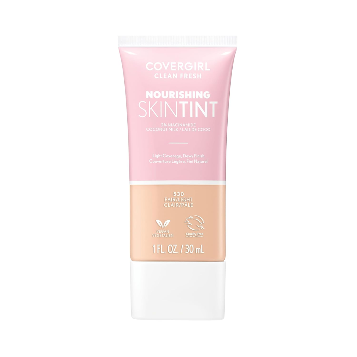 COVERGIRL CLEAN FRESH LIQUID FOUNDATION FAIR/LIGHT