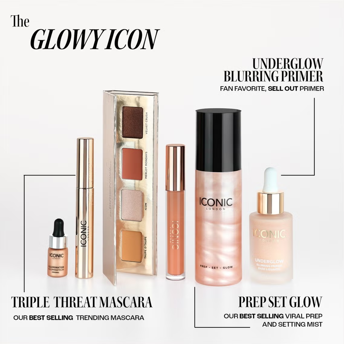 ICONIC LONDON SET THE GLOWY ICON