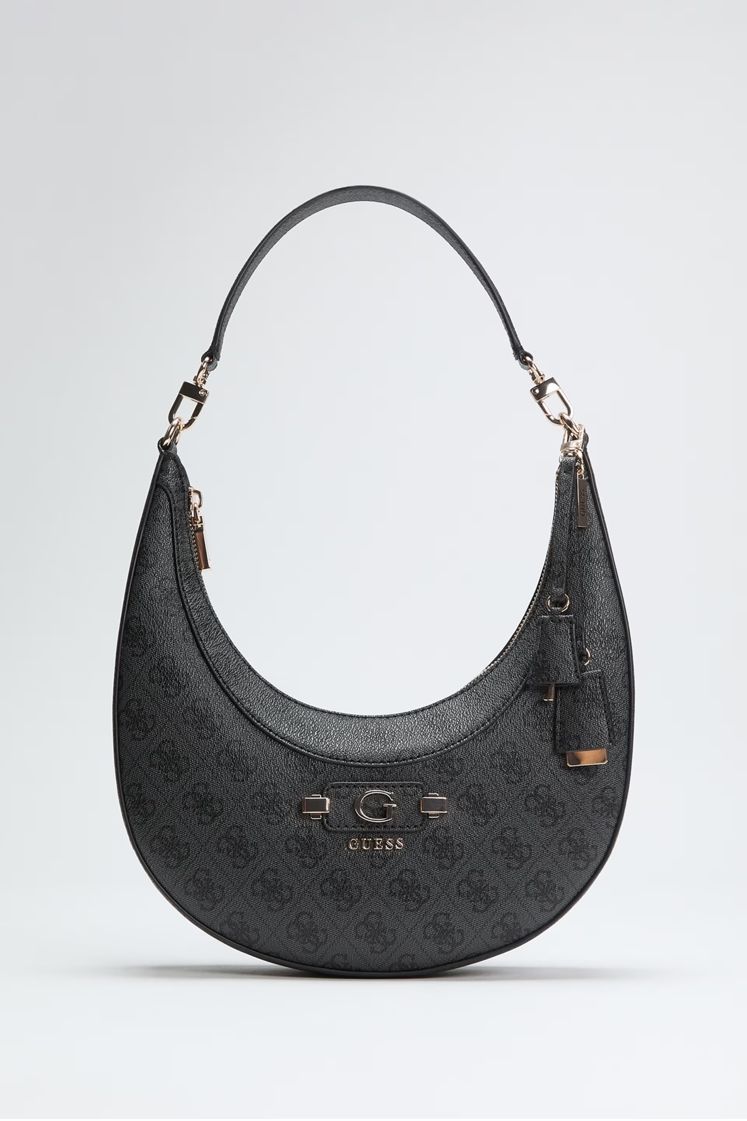 GUESS CARTERA SHOULDER BAG LINDSAY COAL LOGO