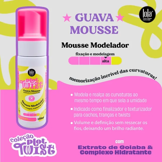 LOLA COSMETICS PLOT TWIST GUAVA MOUSSE 150ML