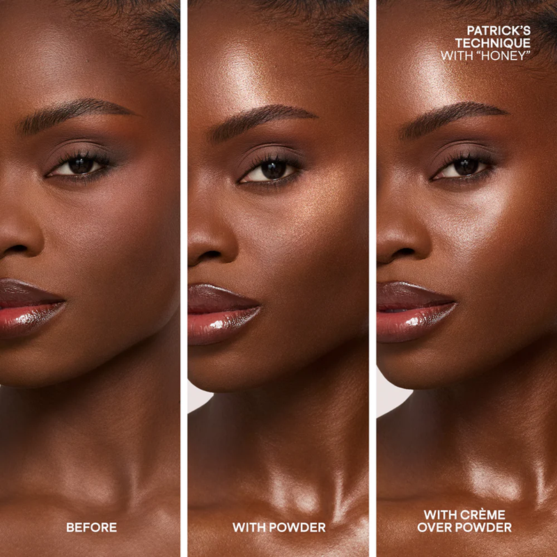 PATRICK TA CREME & POWDER HIGHLIGHTER DUO - HONEY