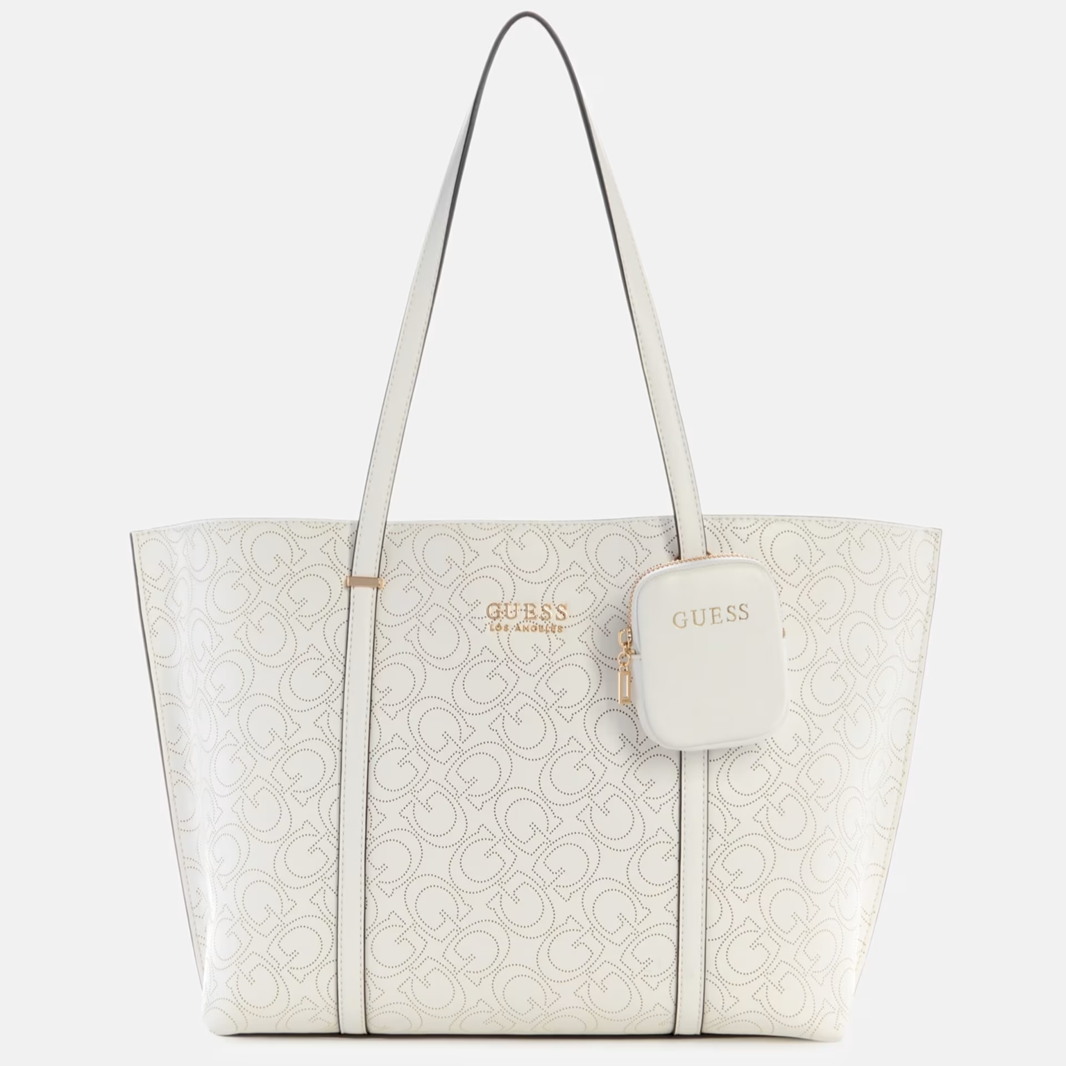 GUESS CARTERA TOTE BAG RUE WHITE