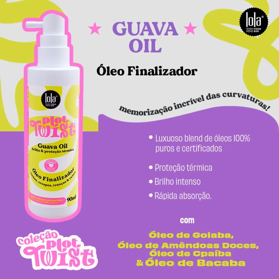 LOLA COSMETICS PLOT TWIST GUAVA OIL 90ML