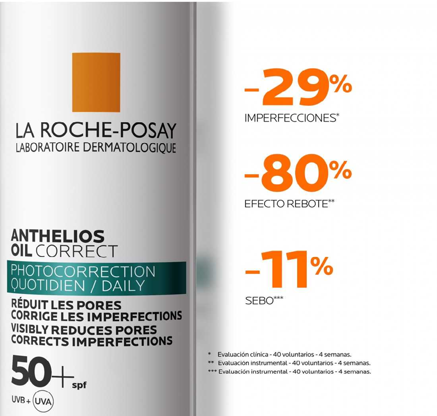LA ROCHE POSAY ANTHELIOS OIL CORRECT CELLOX-B3 TECH 50+SPF UVB+UVA 50 ML