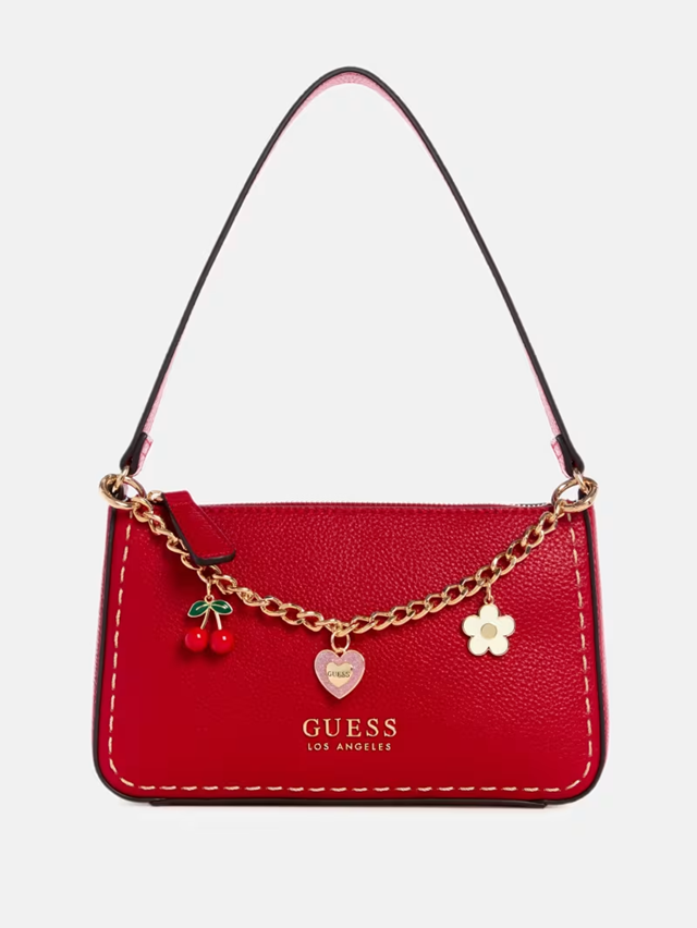 GUESS CARTERA SHOULDER BAG LYNNE CHILI