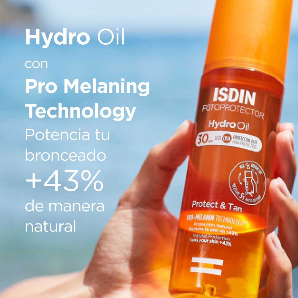 ISDIN FOTOPROTECTOR HYDRO OIL SPF30 300ML