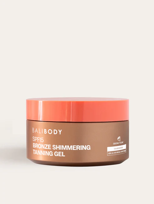 BALI BODY BRONZE SHIMMERING TANNING GEL SPF15 150G