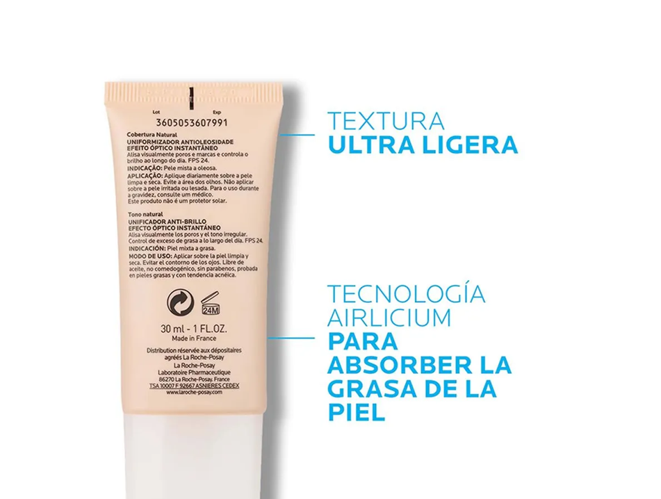 LA ROCHE POSAY EFFACLAR BB BLUR 30ML SPF24