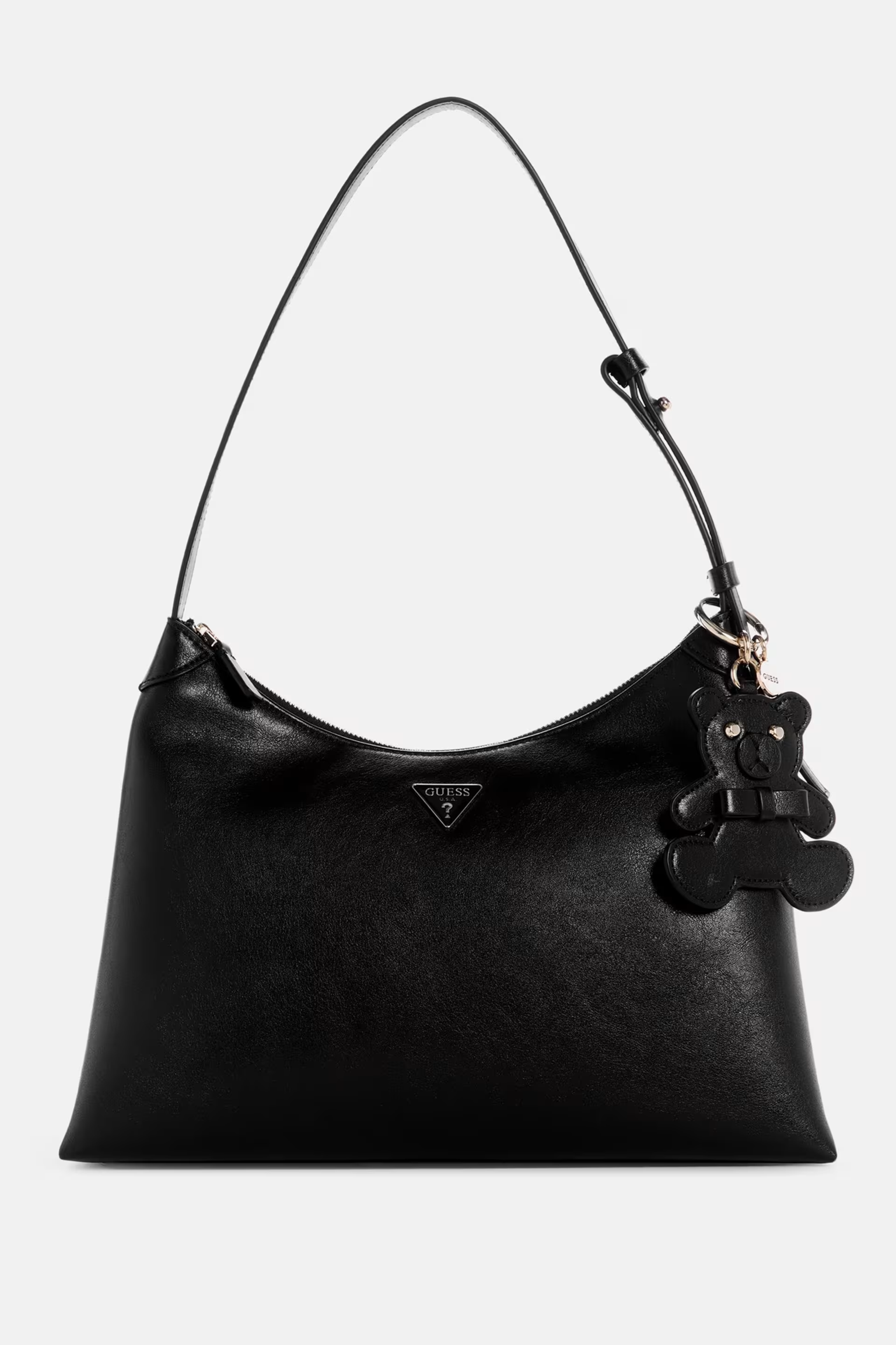 GUESS CARTERA KASSIE BLACK SHOULDER BAG
