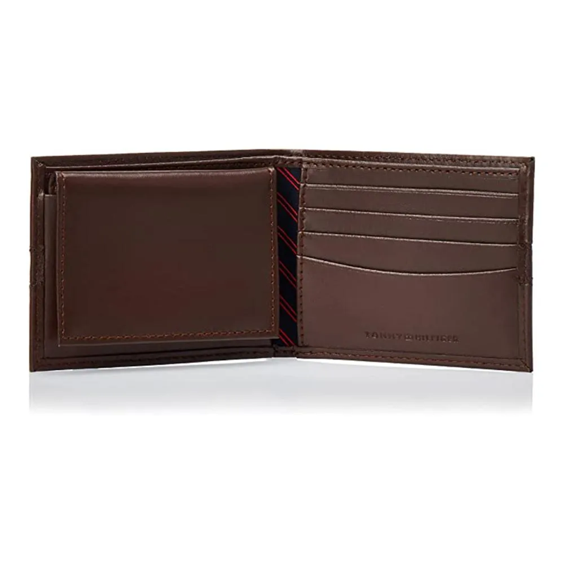 TOMMY HILFIGER BILLETERA MASCULINA - STYLE COGNAC 31TL22X062
