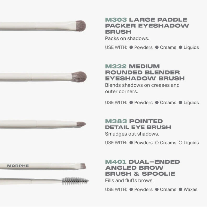 MORPHE SET DE BROCHAS BEST OF BLENDS