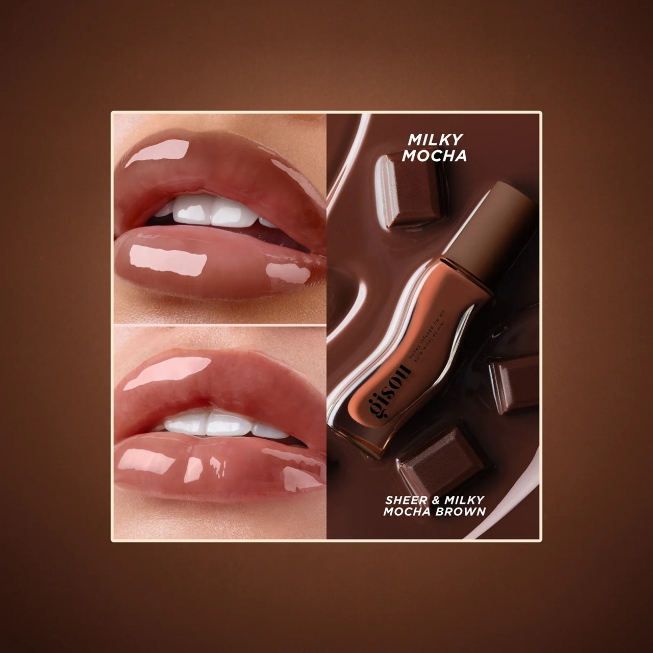 GISOU LIP OIL - MILKY MOCHA