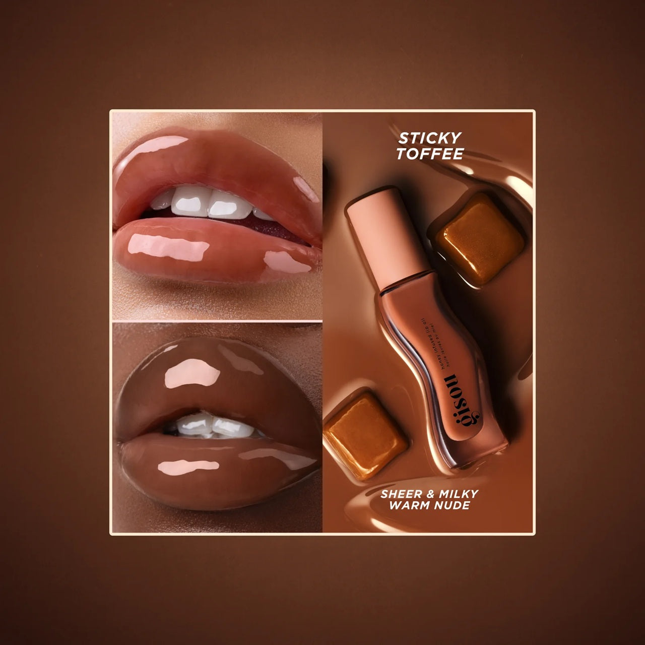GISOU LIP OIL - STICKY TOFFEE