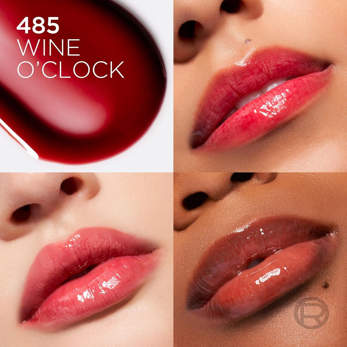 LOREAL GLOSS PLUMP AMBITION - 485 WINE O&