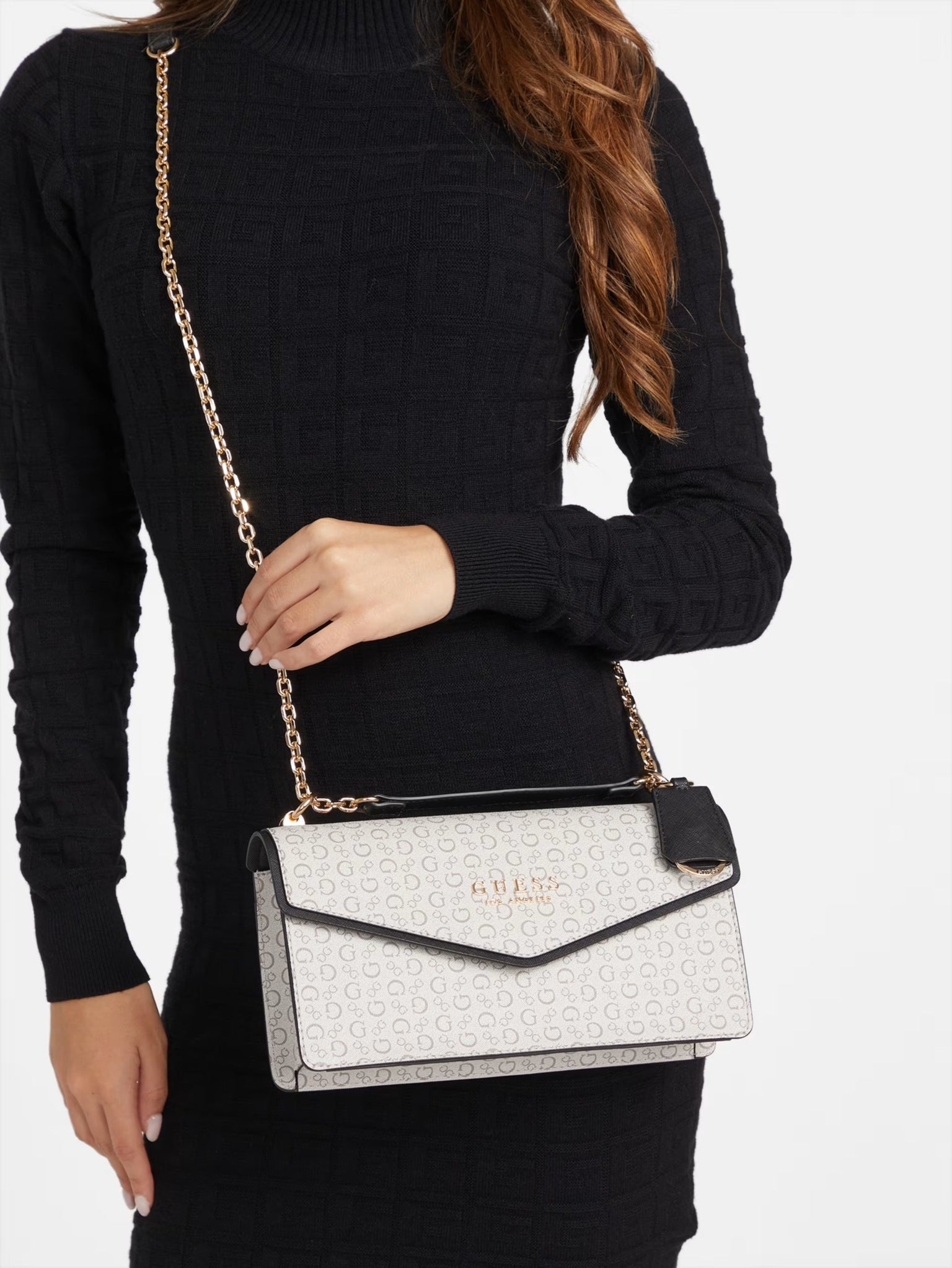 GUESS CROSSBODY KIRAN CEMENT