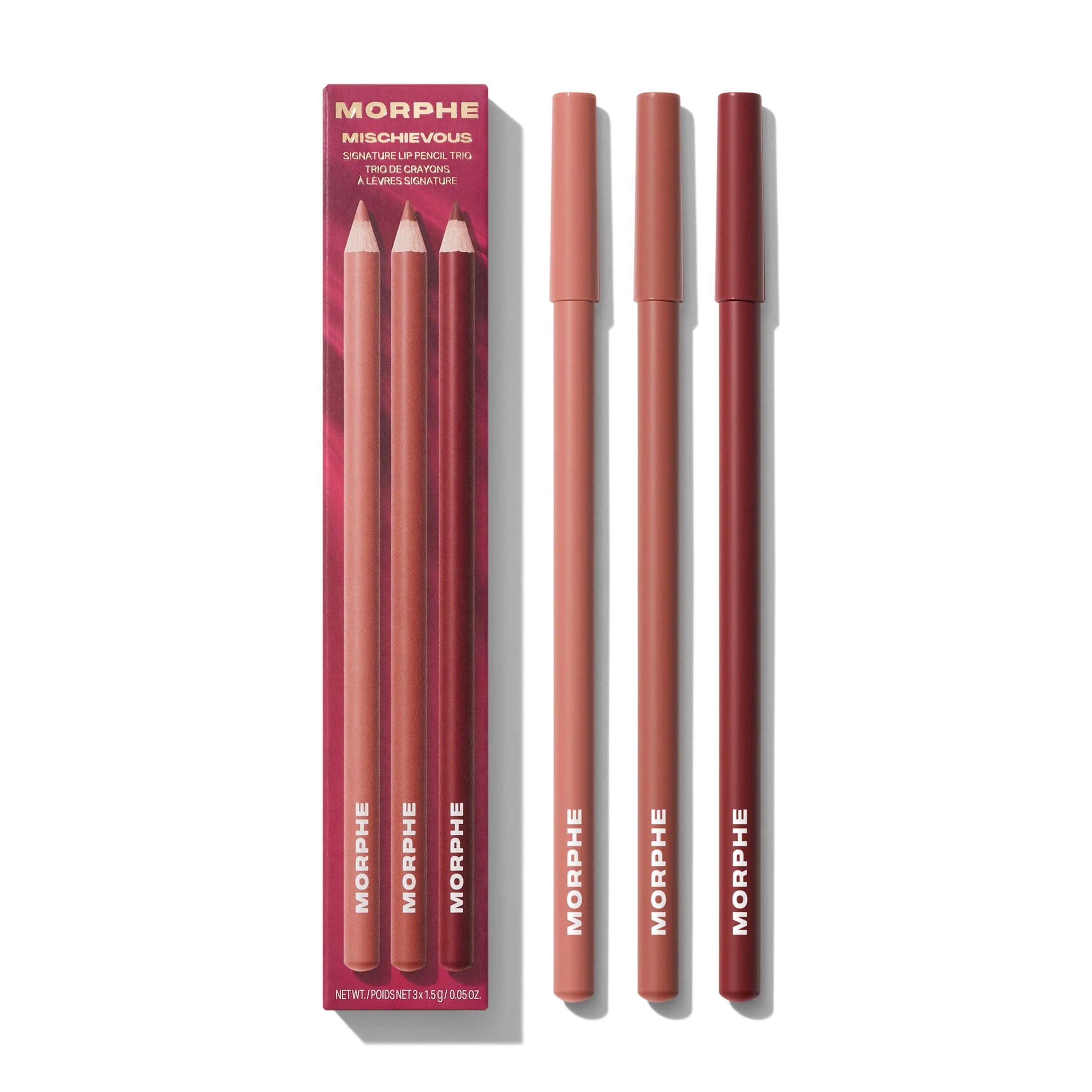 MORPHE MISCHIEVOUS LIP PENCIL TRIO