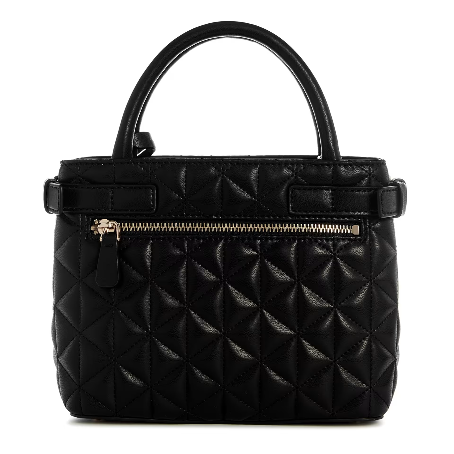 GUESS CARTERA SATCHEL PAISLEIGH BLACK